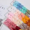 Akcesoria do włosów 12pcs/zestaw Grosgrain Wstążka Mini łuki z klipsem dla dziewcząt spinki do włosów butique barrettes Nakrywa słodkie dzieci