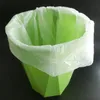 100Pcs/Set Transparent Biodegradable Trash Bags Disposable Kitchen Toilet Cleaning Environmental Protection Plastic Garbage Bags 240125