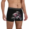 Underpants Men Motorcycle Speed Through Space Underwear Racing Funny Boxer Shorts Panties Homme Breathable S-XXL