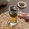 Infusore per tè in acciaio inossidabile Filtro riutilizzabile per perdite di tè Filtro per teiera Diffusore di spezie per caffè a forma di orecchio singolo con manico 240118