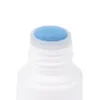 Aufbewahrungsflaschen 1 Stück Soreness Flüssigkeitsflasche mit Schwammapplikator 30 ml Weiße Medizin Blauer Kopf
