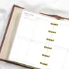 MyPretties 40 Sheets Basic Weekly Planner Refills A6 A7 Filler Papers For Personal Pocket 6 Hole Binder Organizer N.1439