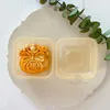 Baking Moulds 50g 75g Blessing Bag Shaped Mooncake Mold Chinese Style Hand Pressure Mid-autumn Festival DIY Tools