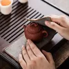 Tea Napkins Classic Chinese Painted Set Towel Napkin Placemat Coaster Tableware Table Cloth Decoration Cotton Velvet Absorbent Mat