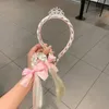 Haaraccessoires Prinses Hoofdband Sneeuwvlok Tiara Pruik Vlecht Kroon Haarband Cosplay Meisjes Verjaardagsfeestje Kinderen DIY