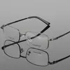 BCLEAR mode lunettes classique épais plaqué or hommes plein cadre lunettes optiques mode montures de lunettes S902 240131