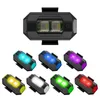 Autres accessoires d'éclairage Feux arrière clignotants 7 couleurs Drones Modèle de lumière d'avion Télécommande Lampe de voiture USB Charge Nouveau YQ240205