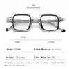 النظارات الشمسية إطارات الكاملة Rime Rime Retro Square Frames أقلية مع قصر النظر الرجال والنساء aceteta eyeglasses الوصفات الطبية البصرية