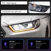 Car Accessories Front Lamp Daytime Running Light For Ford Taurus 15-18 LED Headlight Assembly Streamer Turn Signal Indicator