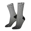 Chaussettes pour hommes Code de cercle drôle rétro codage Geek développeur CPU Style de rue décontracté équipage chaussette cadeau motif imprimé