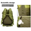 35/45/50L 900D Nylon Vattentät ryggsäck utomhus Militära ryggsäckar Taktisk sportcamping Vandring Trekking Fiske Hunting Bag 240124