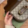 New Brand Leather Shoulder Messenger Bags Fashion Handmade Woman Bag Crossbody Luxurious Party Saddle shaped handbag with high-quality vintage wallet