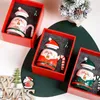 Tasses Creative Cartoon Santa Claus Tasse en céramique Net Rouge Mignon Main Couleur Eau avec marque de cadeau