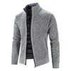 Frühling Herbst Gestrickte Pullover Männer Mode Slim Fit Strickjacke Männer Kausalen Pullover Mäntel Solide Einreiher Strickjacke männer 240124