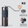 Kingrinder – moulin à café manuel portable, en acier inoxydable 420, fraise 38mm 48mm, K0K1 k2 k3 240130