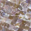 30 cm Natural Shell Mosaic Tile Sticker Sheet Mother of Pearl Wallpaper för inre dekoration Badrum Kök Väggplattor 240123