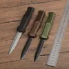 Machined Infidel Automatic knives 3310 D2 Steel EDC Pocket BM42 Tactical gear Survival knife with sheath 3300 3320 3400 3350