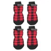 Dog Apparel Non Slip Socks For Dogs Indoor Toe Grips Adjustable Paw Protector With Strap Traction Control Non-Skid Floor