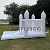 13 × 8 × 8 قدم منزل ترتد أبيض للعب الناعم تأجير القلعة النطاط 8x8ft إلى الباب تشمل منفاخ 240127