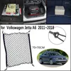 Maille de réseau de coffre d'organisateur de voiture pour Volkswagen VW Jetta A6 5C6 Mk6 2011-2024 bagages fixes élastiques de stockage filet de chargement organiser les accessoires