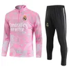 2024 Real Madrids Tracksuits Vini Jr Bellingham Football Tracksuit Men Kids Kit Mbappe Psges Training Suit Soccer Sportswear Chandal Futbol Survetement Jacket