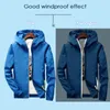 Hunting Jackets Women Men Kids Anti UV Hiking Jacket Windbreaker Loose Hooded Sport Coat Autumn Camping Travel Clothes 110- 7XL