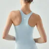 AL Yoga-Anzüge, Oberteile, gerippt, Devoted-Tanks, Sport, nahtlos, ausgewähltes Tanktop, weich, ärmellos, Sweatshirts, Weste, Fitnessstudio, Laufen, SweatTops können mit Hosen, Leggings oder Shorts kombiniert werden