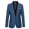 Mode Casual Hommes Blazer Coton Slim Corée Style Costume Blazer Masculino Mâle Costumes Veste Blazers Hommes Vêtements Taille M-5XL 240118