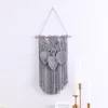 Arazzi Arazzo Boho Macrame Nordic Appeso a parete Decorazione della casa Piccolo matrimonio Agriturismo Camera dei bambini Testiera Po Puntelli Decor