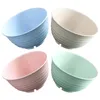 Dinnerware Sets 4 Pcs Micro-wave Oven Bowl Student Ramen Bowls Container For Restaurant