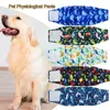 Vêtements pour chiens Pantalons physiologiques pour animaux de compagnie Haute Absorption Bande de ventre mâle Couches Bande de fixation Confort réglable Élégant pour l'incontinence