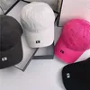 Tvättat brev broderi baseball cap kvinnor män boll mössor par sport hatt vår sommarlovshattar mode casquette ny