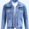 Vestes en jean homme automne bouton jean manteau pour hommes lumière Joker mode au prix le plus bas vêtements coréens en vrac vêtements 240202