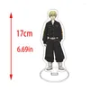 Kreki anime figura Tokyo Revengers Takemichi Hanagaki Chifuyu Matsuno Acrylic Stand Model Dectop Decoration Fan Fani Gift Breychain