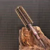 3pcs/set hair straighten curling borar bristle comb comb rait tail Round Barrel暑いヘアブラシスタイリングツール1604 240117
