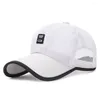 Kulkapslar justerbar bomull utomhus rymd sol hatt mesh baseball cap snapback hattar