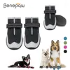 Dog Apparel Benepaw Breathable Boots Anti-Slip Outdoor Pet Shoes Adjustable Reflective Staps Puppy Booties Protector Waterproof
