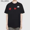 24SS Flash Summer T -shirt Stylist Men Tee gjorde Italien modemärke Kort ärm bokstäver Tryckta kvinnor Kläder Kvinnor Mens Tshirts