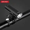 Andra belysningstillbehör GACIRON HELMMONTERING BICYCLE LIGHT SET 600 LUMEN 2 I 1 USB RECHARGEABLE VATTOSKET LED -LED och bakre cykelbelysning 2500 mAh YQ240205