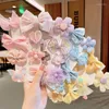 Hair Accessories 8Pcs/Set Cute Girls Clips Flower Lattice Bows Kids Children Barrettes Baby Fancy Hairpins