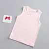 Sommer Tank Tops Für Mädchen Cartoon Unterwäsche Junge Teenager In Dessous Baumwolle Sport Top Kinder Unterhemden 3 teile/los 240127