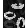 VINNEN Bump Design Real S925 Sterling Zilver Ongelijke Ring Open Mannen en Vrouwen Verstelbare Punk Rock Vinger Fijne Sieraden Accessoire 240125