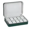 6/10/12 Girds Watch Case Organizer Портативный чехол для часов на молнии Браслеты Мужские и женские многофункциональные витрины 240124