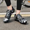 Zapatos deportivos de ciclismo para hombre, zapatos cómodos y ligeros para exteriores con cierre de carretera, zapatos deportivos de velocidad de automovilismo al aire libre 240129