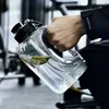 Butelki z wodą lato duża pojemność sportu na zewnątrz czajnik fitness przenośna plastikowa kubek plastik
