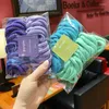 Hair Accessories 10Pcs Elastic Rubber Band Seamless Gradient Rope Rings Children Cute Colorful Scrunchie Girls Ponytail