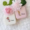 Pochettes à bijoux Fleurs du mois de naissance personnalisées Boîte à bijoux Étui de voyage Fleur personnalisée Cadeau d'anniversaire pour elle