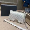 Bling Bling Evening Bags Branco Crossbody Bolsas de grife Bolsas de Ombro Bolsas de Corrente de Luxo Claasic Marca Messager Bolsas Bolsa de Embreagem Rosa Bolsa Carteira Bolsa de Moda