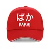 Casquettes de baseball Anime Otaku Baka casquette hommes femmes japonais argot Baseball unisexe drôle Humor Nipon langue dessin animé Nerd chapeau