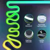 LED Neon Strip Light 5m Smart LED WIFI APP RGB ,16Colors, DIY Light Waterproof Flexible Light Strip Work With Alexa